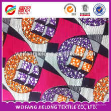 Tissu nigérian de batik de coton de prix compétitif de haute qualité pour le vêtement